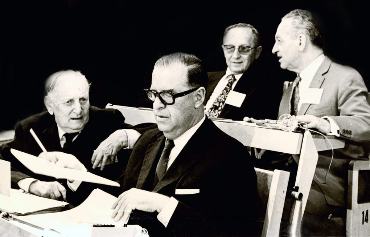 תמיר בוועידת סטוקהולם 1972